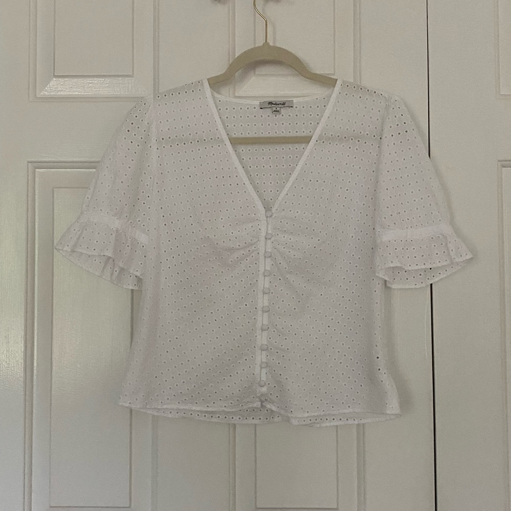 Madewell Eyelet Daylight Top
